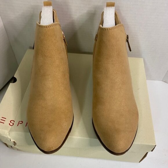 Esprit Women's Timber Ankle Boots  in Sand, Size 9 M (NEW) - Picture 1 of 7